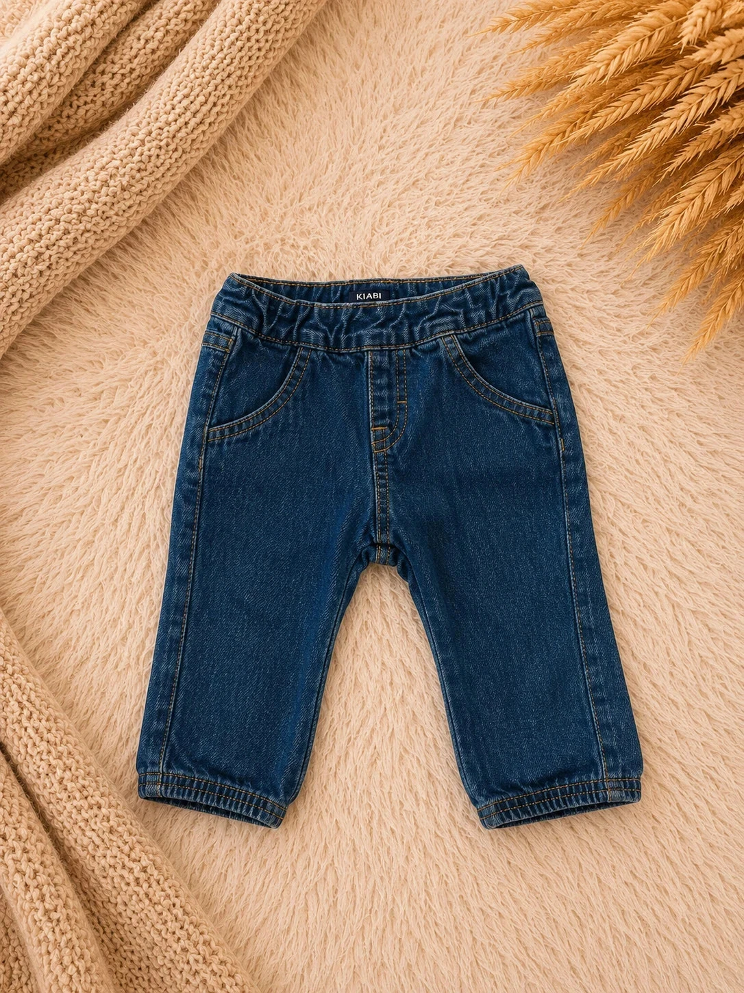 Pantalon / jean bébé garçon – Kiabi – Taille 9 mois